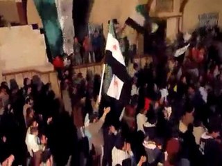 فري برس   الحولة حي البستان مسائية أحد الشهيد بشار المصري 27 11 2011