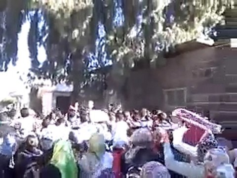 فري برس درعا خربة غزالة مظاهرة طلابية 28 11 2011 ج1