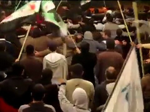 فري برس حمص مسائية حي الإنشاءات جنة جنة جنة غالي ياوطنا 28 11 2011