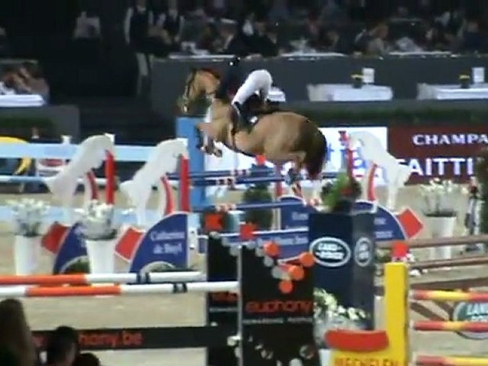 Quiness du Mezel & Simon Delestre (France ) Mechelen 2011/12/30 CSIW-5