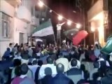 فري برس   حمص باب السباع مظاهرة مسائية يالله محلى الحرية 28 11 2011