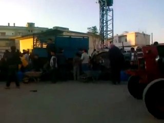 فري برس   حوران جاسم  أزمةالمازوت و الغاز في المدينة 29 11 2011