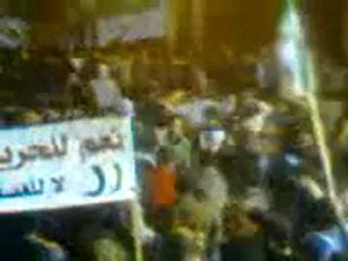فري برس   حمص البياضة لا للطائفية 29 11 2011