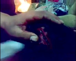 فري برس   حمص باب تدمر إصابة إمرأة في رأسها 29 11 2011