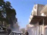 فري برس   اطلاق الرصاص على المتظاهرين العزل مدينة ادلب 30 11 2011 ج2