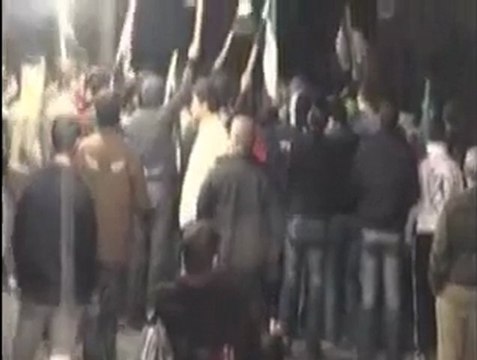 فري برس حمص القصور مسائية رغم الاعتقالات العشوائية 30 11 2011