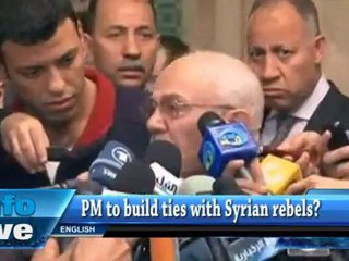 PM to build ties with Syrian rebels?