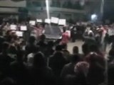 فري برس   حمص القصير   مظاهرة مسائية حاشدة يوم إضراب الكرامة 11 12 2011