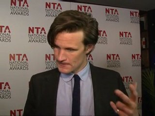 Interview with Doctor Who star Matt Smith at NTAs