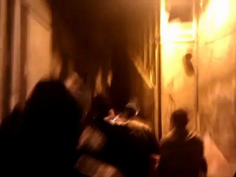 فري برس المهاجرين مظاهرة نصرة للميدان والمدن المحاصرة 25 12 2011