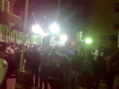 فري برس دمشق برزة مظاهرة مسائية 29 12 2011