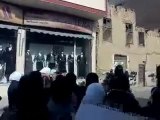 فري برس   ريف دمشق دوما مظاهرة نسائية للمطالبة بالاستاذة 5 1 2012