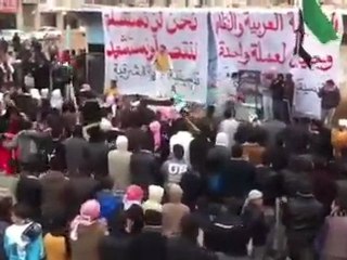 فري برس   حوران الغارية الشرقية جمعة التدويل مطلبنا 6 1 2012