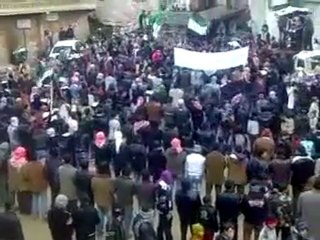 فري برس   ادلب   كفرلاتة مظاهرة الاحد 8 12 2012