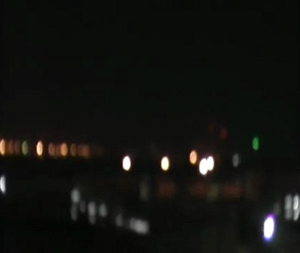 حماه - حي طريق حلب - مقطع مسائي يظهر اصوات الرصاص الذي...