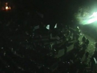 فري برس   ريف دمشق كفربطنا   أجمل فيديو لتجمع احرار الغوطة 11 1 2012