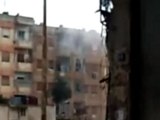 فري برس   حمص البياضة القصف العشوائي على المنازل المأهولة 17 1 2012