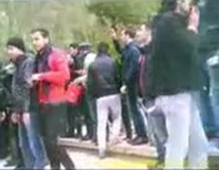 فري برس   حلب   كلية العلوم    سكابا الطلاب الاحرار 19 1 2012