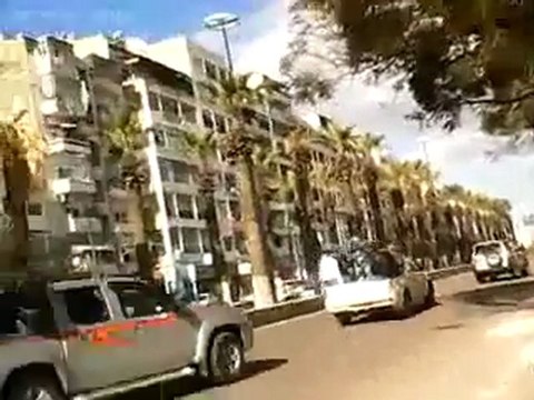 فري برس اللاذقية الامن و الشبيحة في طريقهم إلى السكنتوري 20 1 2012