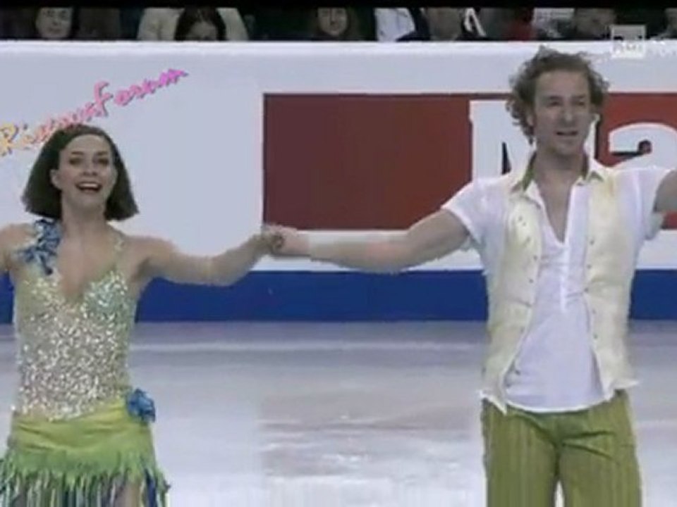 Nathalie Péchalat Fabian Bourzat SD EC Sheffield 2012