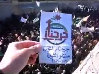 فري برس   ادلب جرجناز جمعة ماقبل اعلان الجهاد 20 1 2012