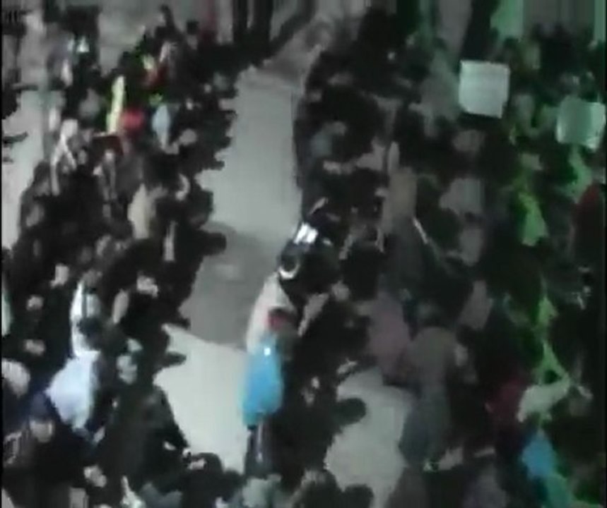 حماه - حميدية - مسائية - الشعب يريد اعدام الخسيس 21-1-2012