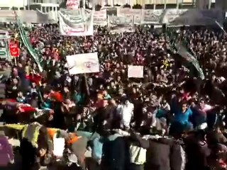 فري برس   إدلب بنش جمعة معتقلي الثورة 20 1 2012 ج1