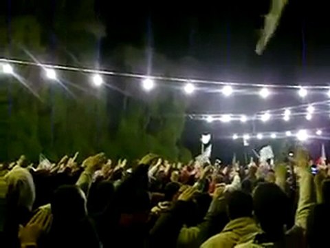 فري برس مظاهرات سورية حمص حي الإنشاءات يقيادة الساروت 6 12 2011