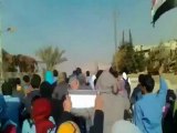 فري برس   مظاهرة قطنا أبو حافظ يلعن روحك  7 12 2011