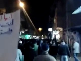 فري برس   مظاهرة مسائية حاشدة زملكا ريف دمشق 7 12 2011 ج3