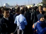 فري برس   ادلب ناحية سنجار مظاهرة طلابية يوم الخميس8 12 2011