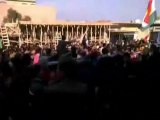 فري برس   عامودا مظاهرة طلابية حاشدة تنادي باسقاط النظام 8 12 2011