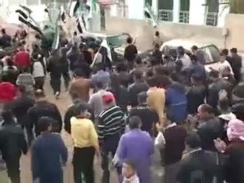 فري برس درعا عتمان جمعة إضراب الكرامة 9 12 2011