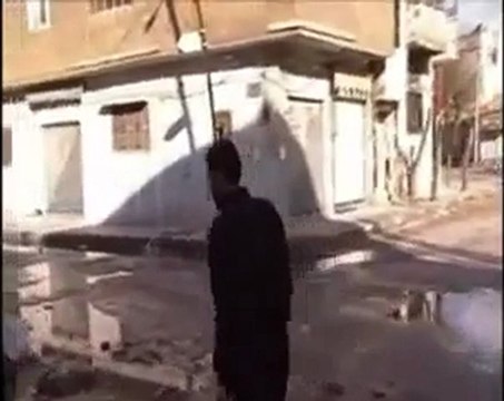 فري برس الناشط عمر التلاوي يصف كيفية ضرب حي المريجة في باب السباع