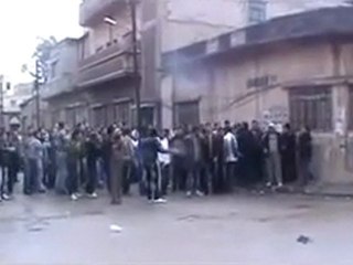 فري برس   حمص جب الجندلي جمعة اضراب الكرامة 9 12 2011