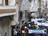 فري برس   حمص جورة الشياح جمعة اضراب الكرامة سلمية سلمية 9 12 2011