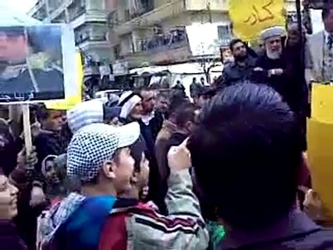 فري برس النصرة كلمة الحرائر طرابلس الشام جمعة اضراب الكرامة 9 12 2011