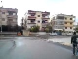 فري برس   حمص الانشاءات اطلاق النار على متظاهرين لمنعهم من الانضمام لمظاهرة اخرى 9 12 2011 ج3