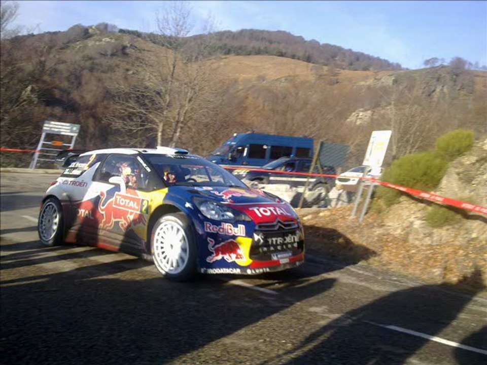 Rally Monte Carlo en Ardèche, au Ray Pic le 18/01/2012