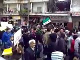 فري برس   النصرة   مظاهرة طرابلس الشام في جمعة اضراب الكرامة 9 12 2011 ج2