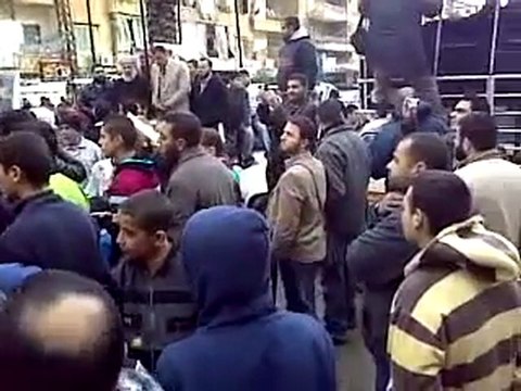 فري برس النصرة مظاهرة طرابلس الشام في جمعة اضراب الكرامة 9 12 2011 ج5