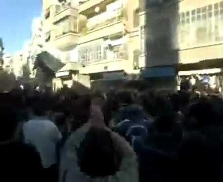 فري برس زملكا تشييع الشهيد محمد رسلان 10 12 2011 جـــ2