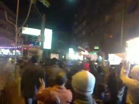 فري برس ريف دمشق زملكا مظاهرة مسائية حاشدة نصرة لحمص 10 12 2011 ج2