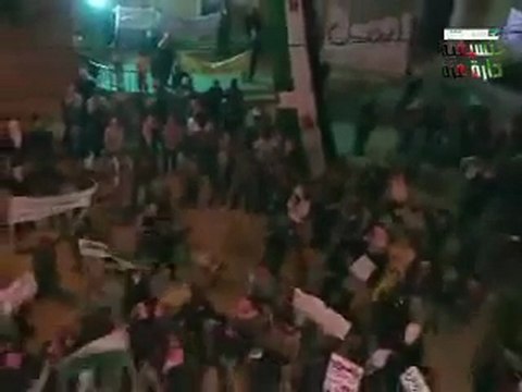 فري برس حلب دارة عزة مسائية أحد اضراب الكرامة 11 12 2011