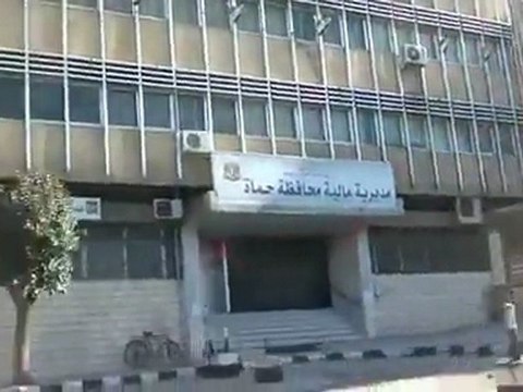 فري برس حماة إضراب الكرامة شارع العلمين 11 12 2011