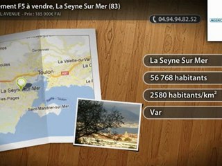 Appartement F5 à vendre, La Seyne Sur Mer (83)