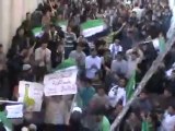 فري برس   حمص تلبيسة   مظاهرة رائعة   طار القذافي   احد الاضراب 11 12 2011