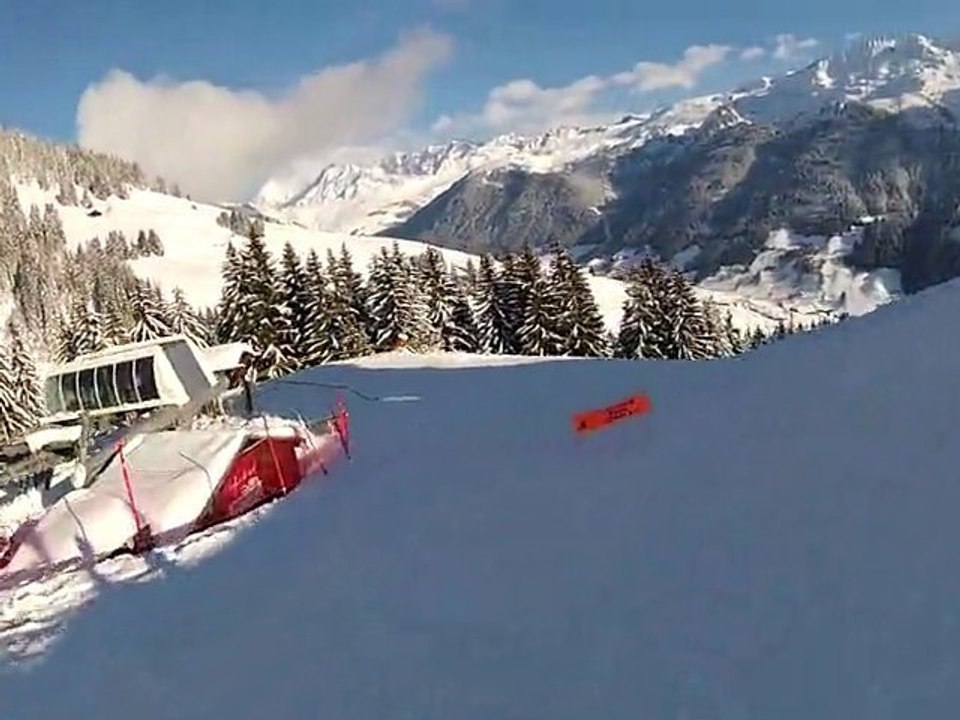 descente vers hauteluce avec seb  - saisies 2012
