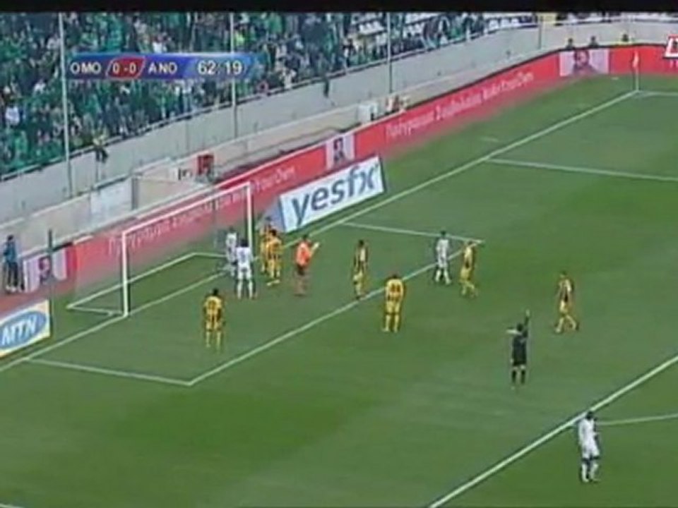 Ομόνοια-Ανόρθωση 0-1: Γκολ και φάσεις (17η αγ.)