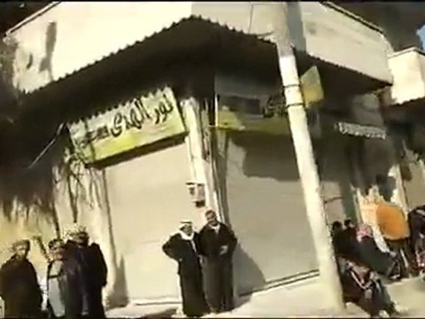 فري برس مشاركة مدينة الباب بحلب إضراب الكرامة 11 12 2011 ج1